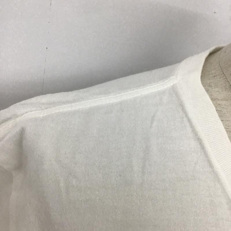 ワコマリア WACKO MARIA Tシャツ 半袖 M ロゴ、文字 白 / ホワイト /  メンズ USED 古着 中古 10090435