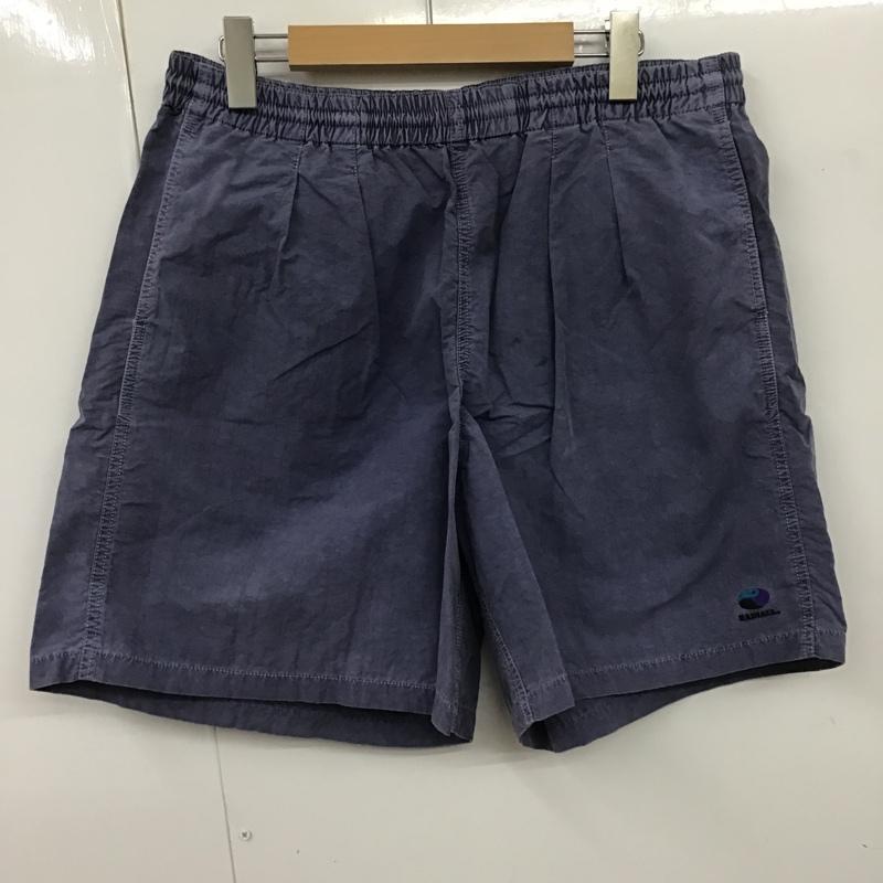 ラディアル RADIALL パンツ ショートパンツ RAD-21SS-PT005 YOSEMITE - EASY SHORTS ナイロンパンツ L 無地 X ロゴ、文字 青 / ブルー / メンズ USED 古着 中古 10090447