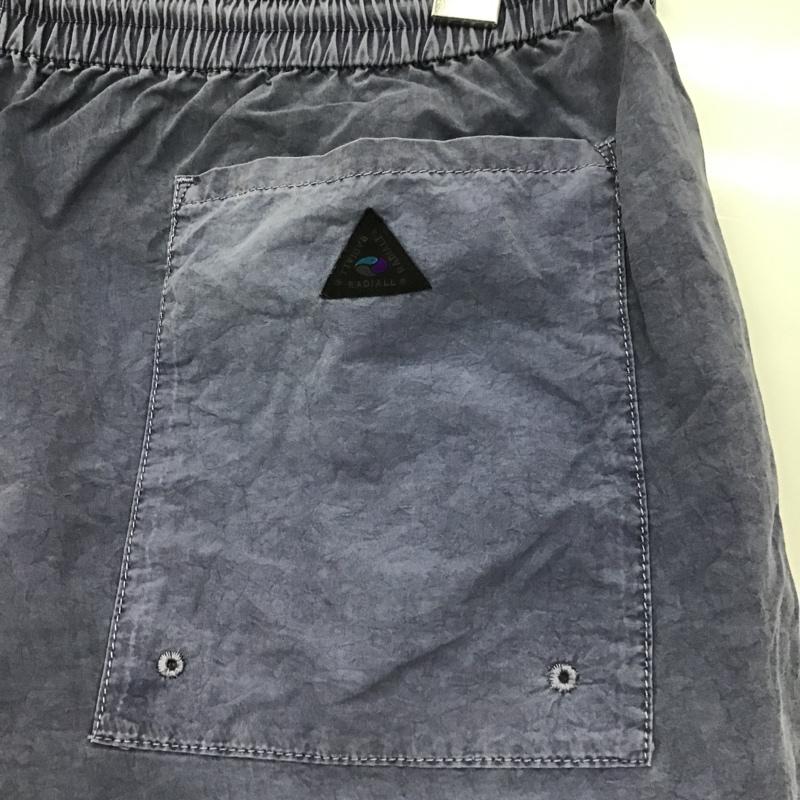 ラディアル RADIALL パンツ ショートパンツ RAD-21SS-PT005 YOSEMITE - EASY SHORTS ナイロンパンツ L 無地 X ロゴ、文字 青 / ブルー / メンズ USED 古着 中古 10090447