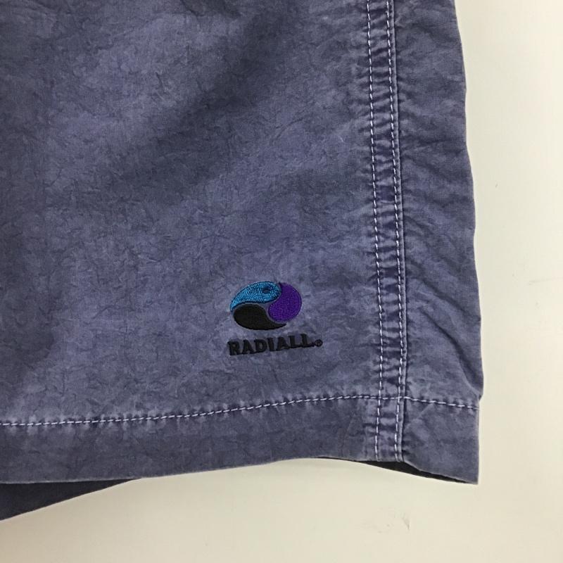 ラディアル RADIALL パンツ ショートパンツ RAD-21SS-PT005 YOSEMITE - EASY SHORTS ナイロンパンツ L 無地 X ロゴ、文字 青 / ブルー / メンズ USED 古着 中古 10090447