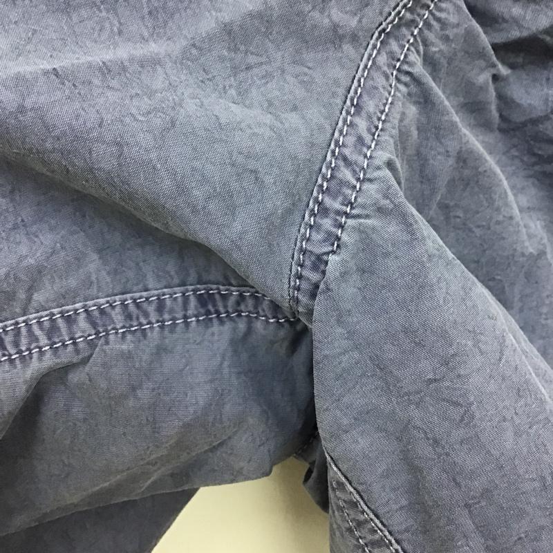 ラディアル RADIALL パンツ ショートパンツ RAD-21SS-PT005 YOSEMITE - EASY SHORTS ナイロンパンツ L 無地 X ロゴ、文字 青 / ブルー / メンズ USED 古着 中古 10090447