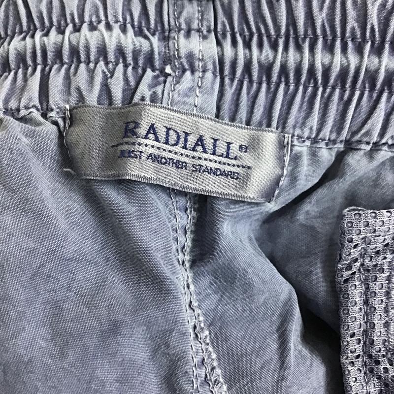 ラディアル RADIALL パンツ ショートパンツ RAD-21SS-PT005 YOSEMITE - EASY SHORTS ナイロンパンツ L 無地 X ロゴ、文字 青 / ブルー / メンズ USED 古着 中古 10090447