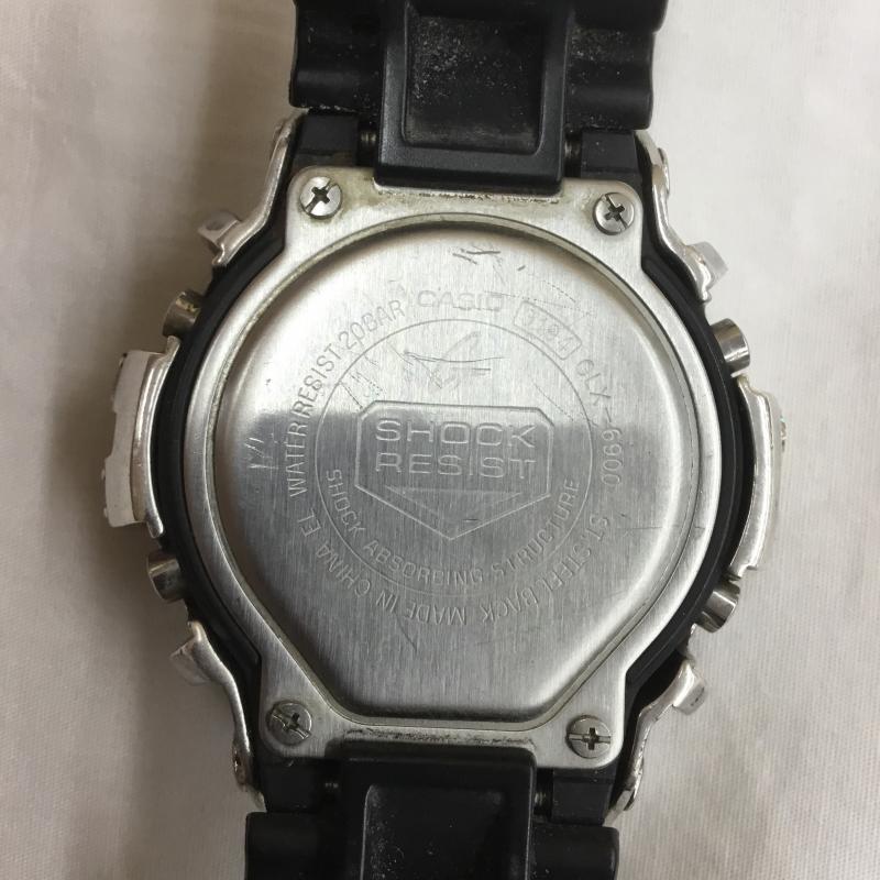 ジーショック G-SHOCK 腕時計 デジタル G-LIDE GLX-6900 カスタム 黒 / ブラック / X 銀 / シルバー / メンズ USED 古着 中古 10090461