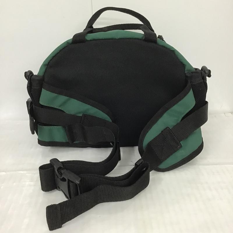コロンビア Columbia ウエストバッグ ウエストバッグ 210 PU1922 ロゴ、文字 黒 / ブラック / X 緑 / グリーン / X 黄 / イエロー / メンズ USED 古着 中古 10090474