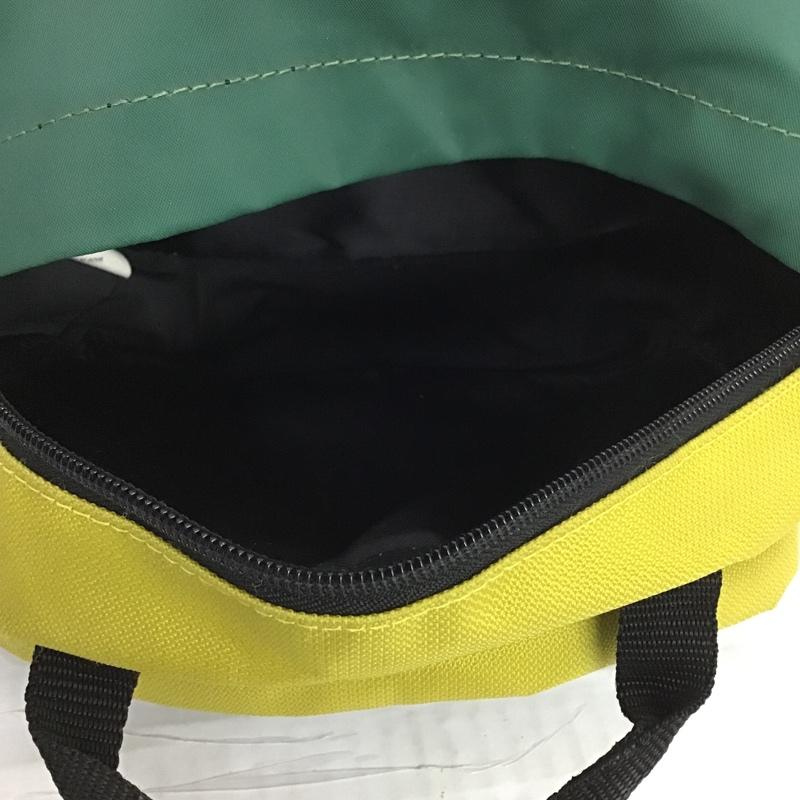 コロンビア Columbia ウエストバッグ ウエストバッグ 210 PU1922 ロゴ、文字 黒 / ブラック / X 緑 / グリーン / X 黄 / イエロー / メンズ USED 古着 中古 10090474