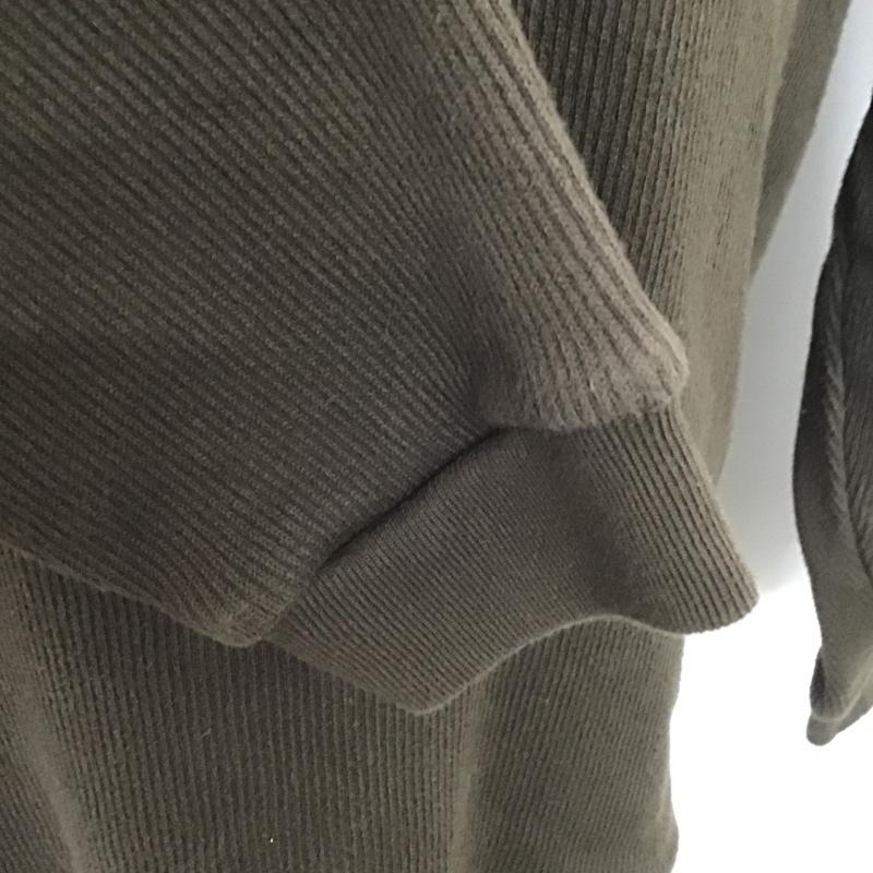 スティーブンアラン Steven Alan トレーナー 長袖 8112-241-0053 INLAY CREW LONGSLEEVE XL 無地 ダークブラウン / ダークブラウン / メンズ USED 古着 中古 10090502