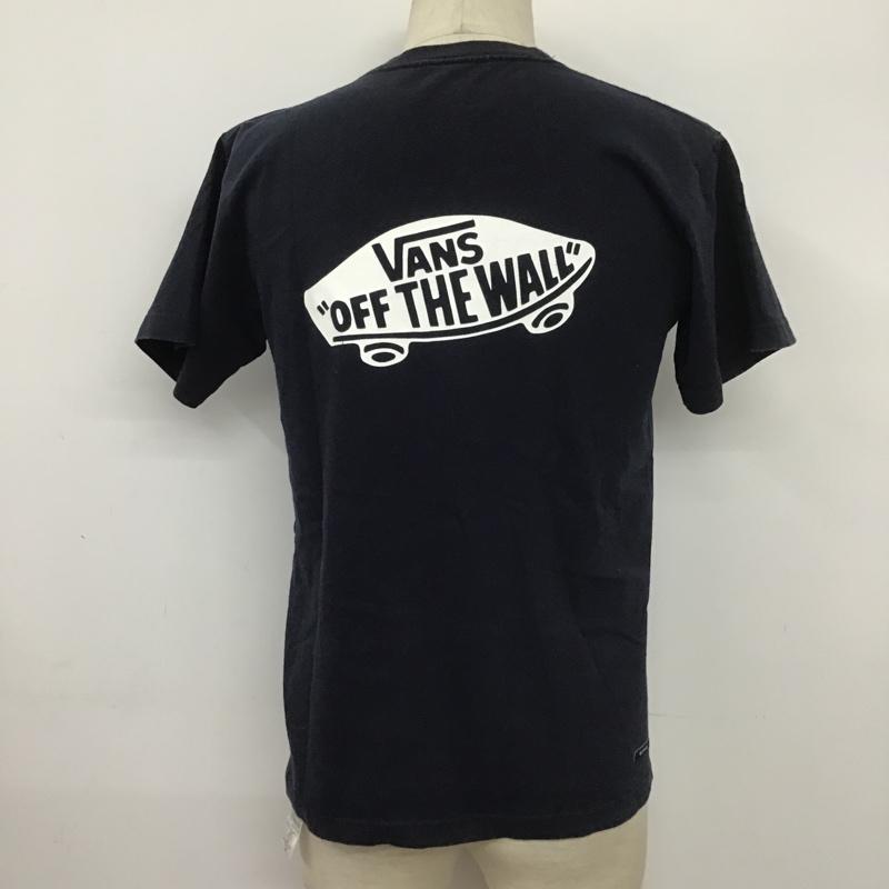 ソフネット SOPHNET. Tシャツ 半袖 SOPH-145181 VANS M ロゴ、文字 紺 / ネイビー / メンズ USED 古着 中古 10090503