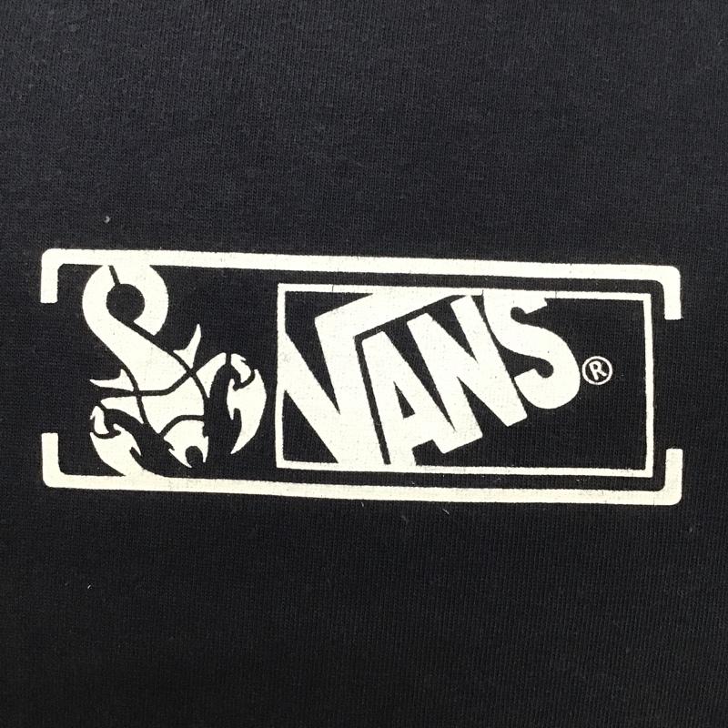 ソフネット SOPHNET. Tシャツ 半袖 SOPH-145181 VANS M ロゴ、文字 紺 / ネイビー / メンズ USED 古着 中古 10090503