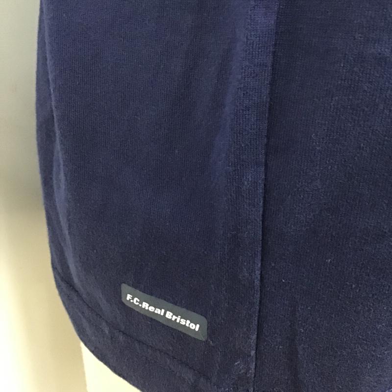 ナイキ NIKE Tシャツ 半袖 F.C.R.B. F.C.Real Bristol M ロゴ、文字 紺 / ネイビー / メンズ USED 古着 中古 10090511