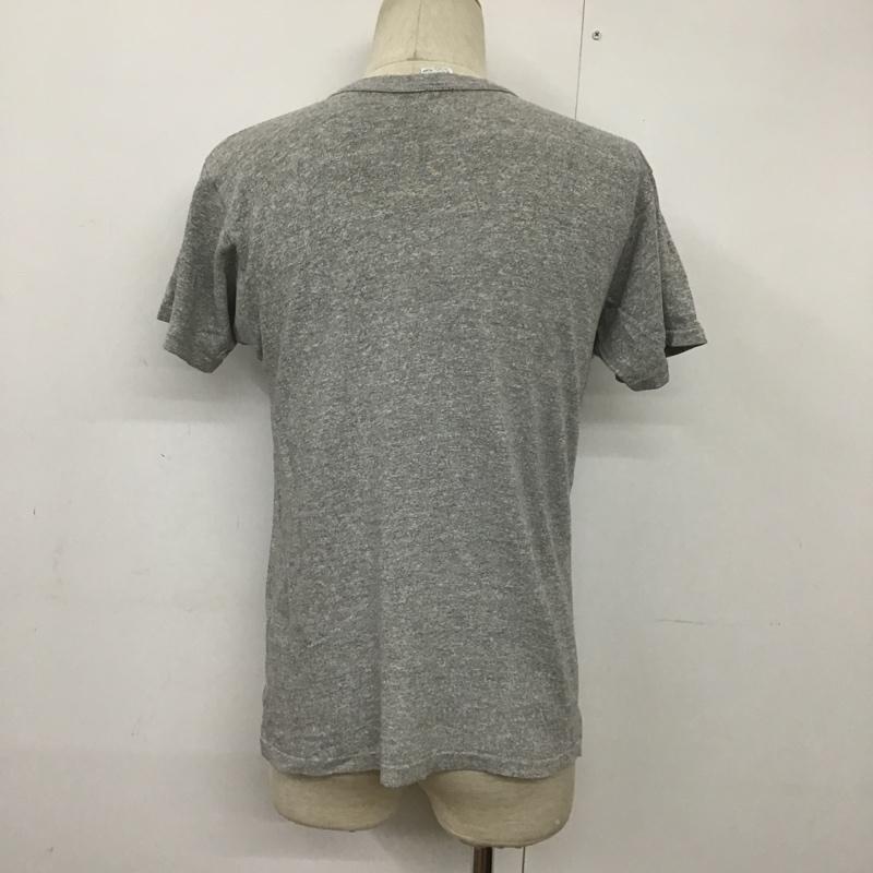 チャンピオン Champion Tシャツ 半袖 プリント M ロゴ、文字 灰 / グレー /  メンズ USED 古着 中古 10090512