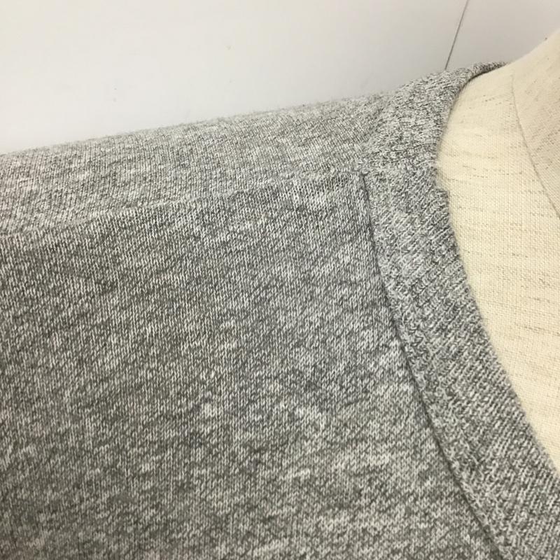チャンピオン Champion Tシャツ 半袖 プリント M ロゴ、文字 灰 / グレー /  メンズ USED 古着 中古 10090512