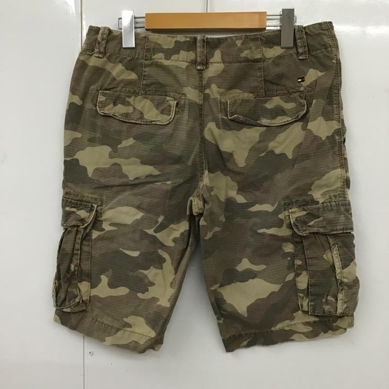 トミーヒルフィガー TOMMY HILFIGER パンツ ショートパンツ 7832134 ワークパンツ 32 カモフラージュ柄・迷彩 ベージュ / ベージュ / X 茶 / ブラウン / X 黒 / ブラック / メンズ USED 古着 中古 10090523