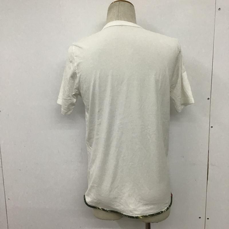 ビズビム VISVIM Tシャツ 半袖 ヘンリーネック 3 無地 白 / ホワイト /  メンズ USED 古着 中古 10090535