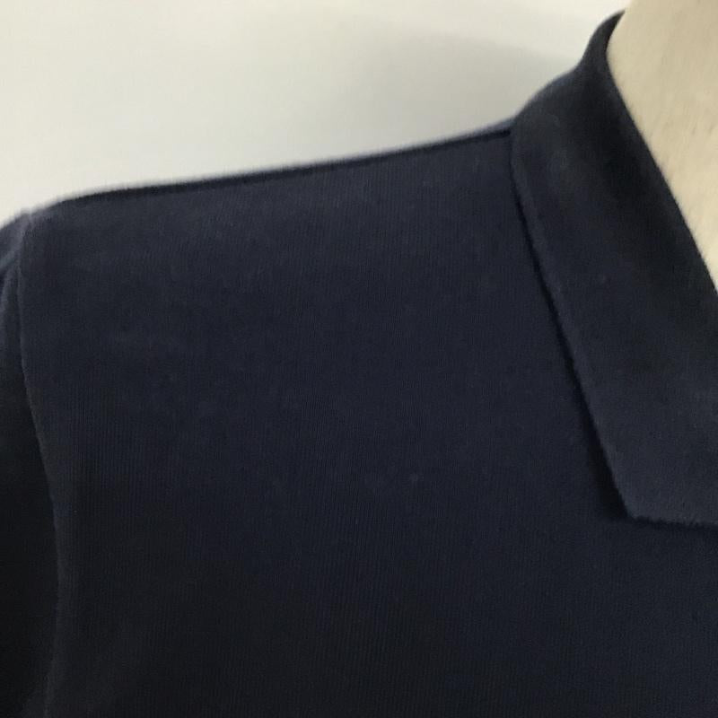 ミスタージェントルマン MR.GENTLEMAN ポロシャツ 半袖 MG14F-CS11 COMBINATION POLO SHIRTS S ボーダー柄 紺 / ネイビー / X 緑 / グリーン / メンズ USED 古着 中古 10090551
