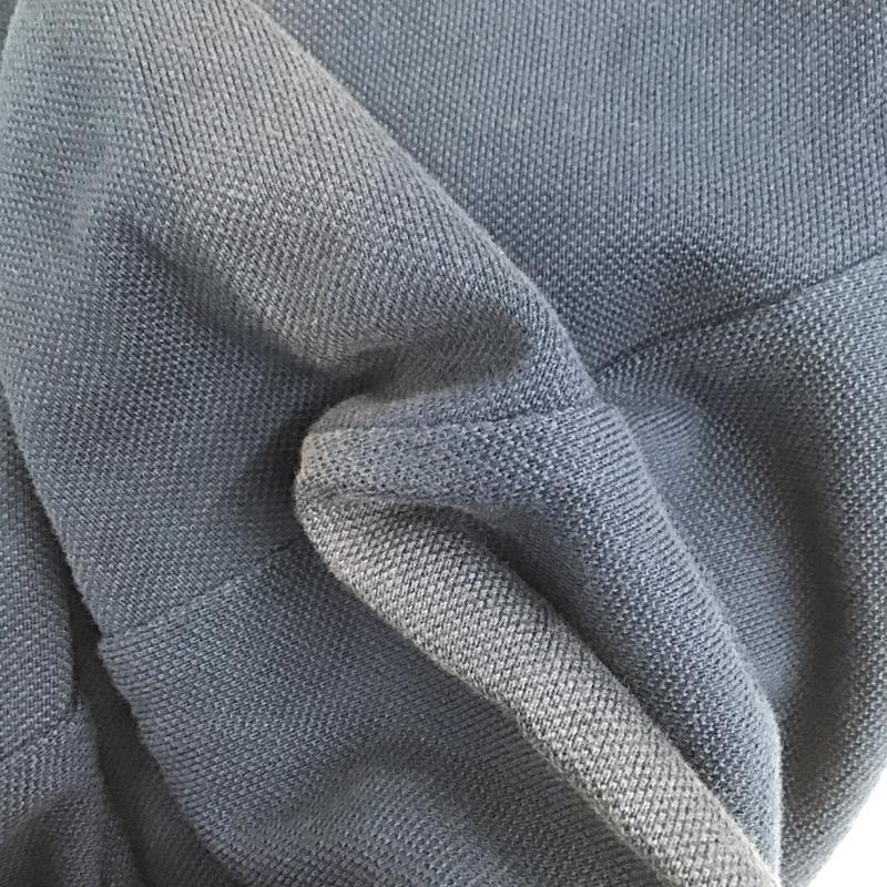 ミスタージェントルマン MR.GENTLEMAN ポロシャツ 半袖 MG14F-CS11 COMBINATION POLO SHIRTS S ボーダー柄 紺 / ネイビー / X 緑 / グリーン / メンズ USED 古着 中古 10090551