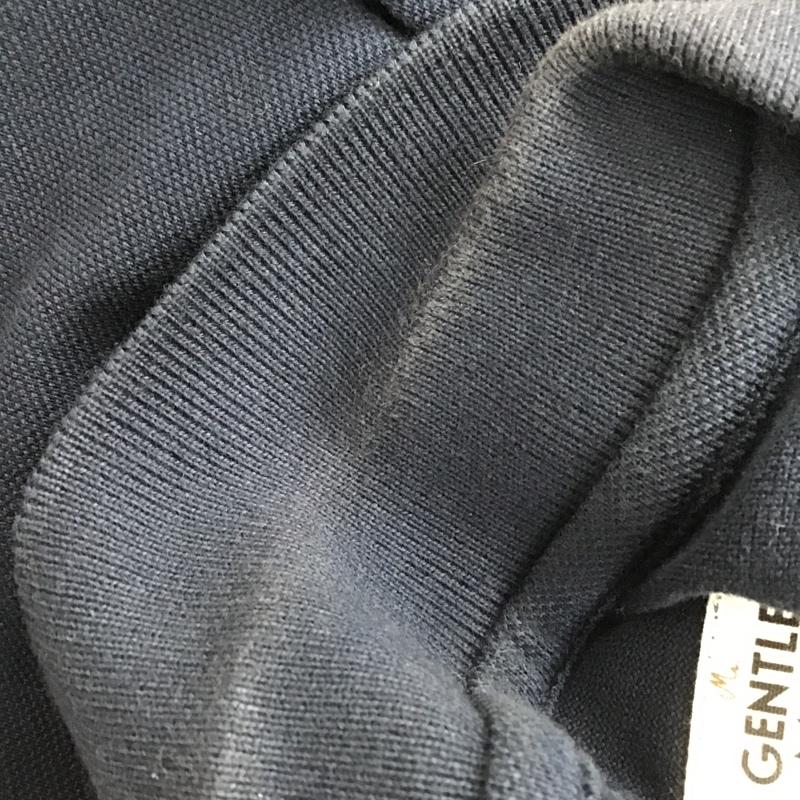 ミスタージェントルマン MR.GENTLEMAN ポロシャツ 半袖 MG14F-CS11 COMBINATION POLO SHIRTS S ボーダー柄 紺 / ネイビー / X 緑 / グリーン / メンズ USED 古着 中古 10090551