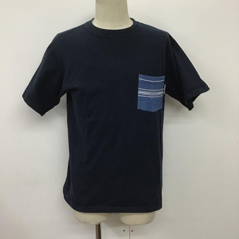 ワイルドシングス WILD THINGS Tシャツ 半袖 14SSWT040026-OS GOOD WEAR M 無地 紺 / ネイビー /  メンズ USED 古着 中古 10090566