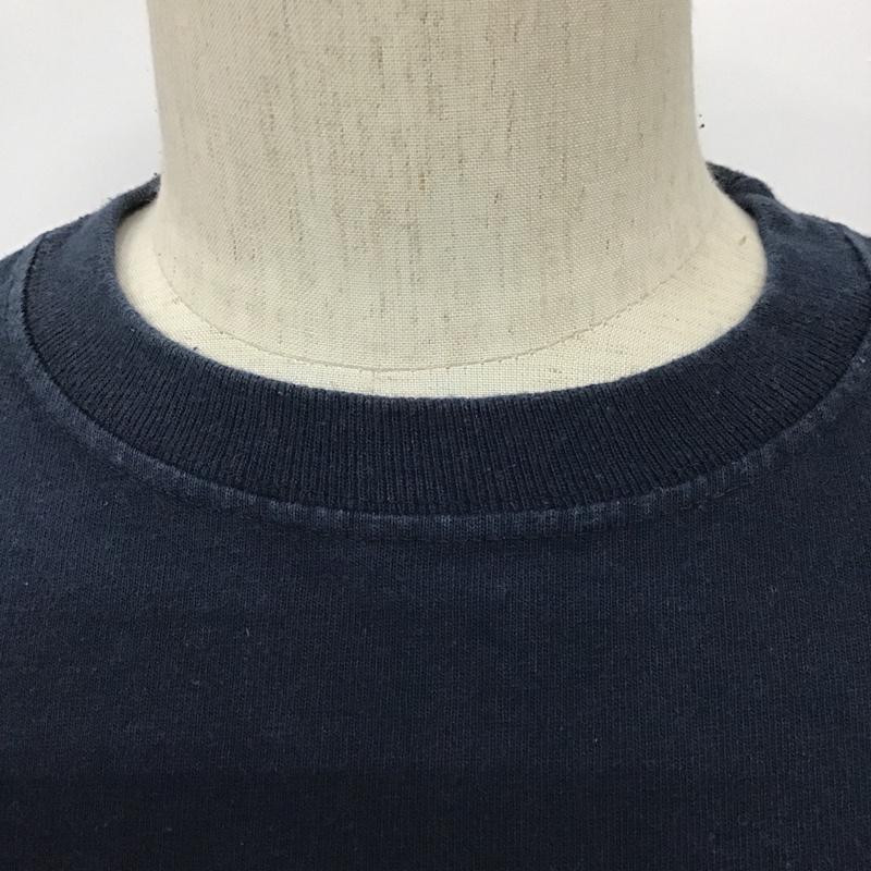 ワイルドシングス WILD THINGS Tシャツ 半袖 14SSWT040026-OS GOOD WEAR M 無地 紺 / ネイビー /  メンズ USED 古着 中古 10090566