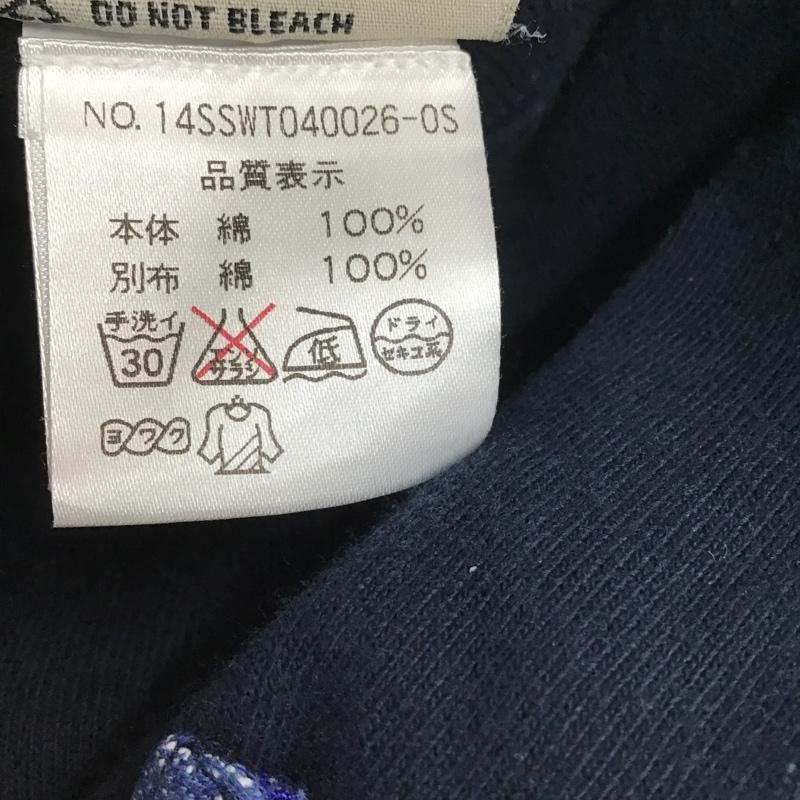 ワイルドシングス WILD THINGS Tシャツ 半袖 14SSWT040026-OS GOOD WEAR M 無地 紺 / ネイビー /  メンズ USED 古着 中古 10090566