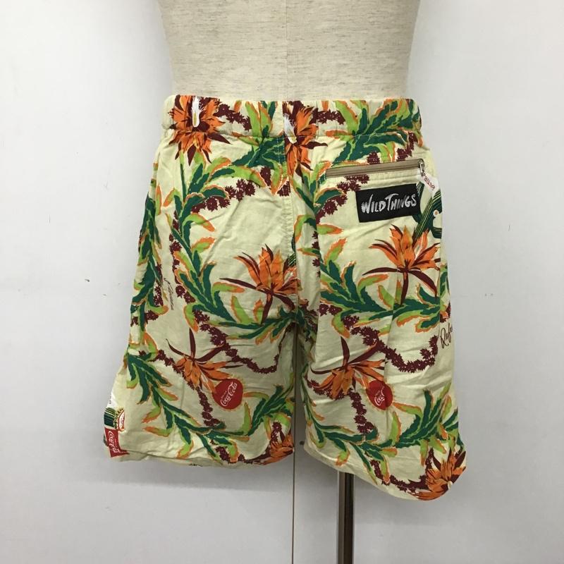 ワイルドシングス WILD THINGS パンツ ショートパンツ 14SSWT070013 コカコーラ クライミングパンツ M 総柄 マルチカラー / マルチカラー / メンズ USED 古着 中古 10090570