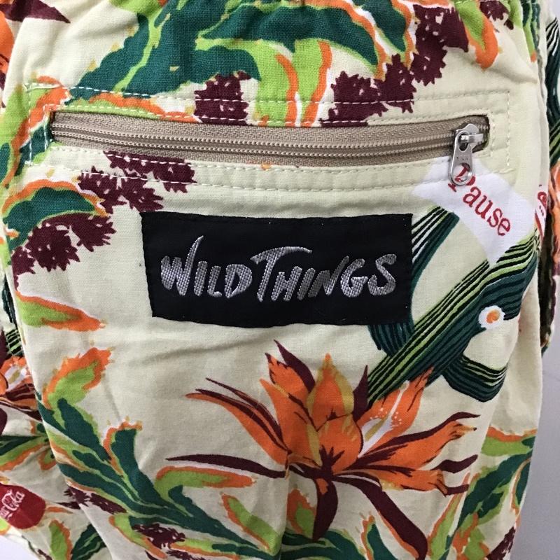 ワイルドシングス WILD THINGS パンツ ショートパンツ 14SSWT070013 コカコーラ クライミングパンツ M 総柄 マルチカラー / マルチカラー / メンズ USED 古着 中古 10090570