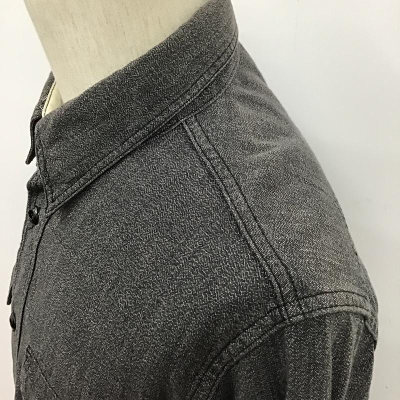 トロフィークロージング TROPHY CLOTHING シャツ、ブラウス 長袖 S 無地 チャコールグレー / チャコールグレー /  メンズ USED 古着 中古 10090587