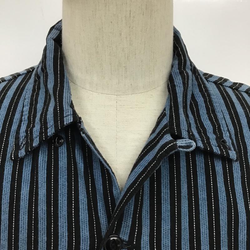 テンダーロイン TENDERLOIN シャツ、ブラウス 長袖 ボタンダウンシャツ S ストライプ マルチカラー / マルチカラー /  メンズ USED 古着 中古 10090607