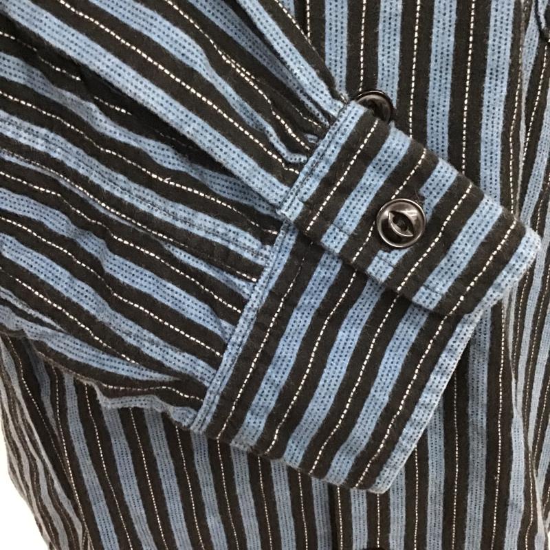 テンダーロイン TENDERLOIN シャツ、ブラウス 長袖 ボタンダウンシャツ S ストライプ マルチカラー / マルチカラー /  メンズ USED 古着 中古 10090607