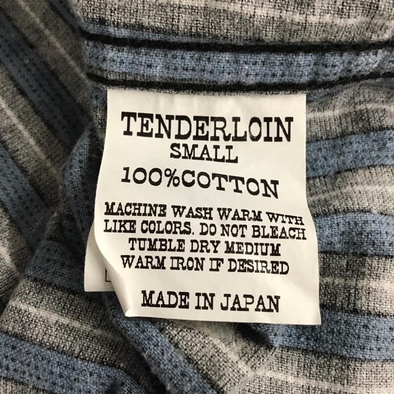 テンダーロイン TENDERLOIN シャツ、ブラウス 長袖 ボタンダウンシャツ S ストライプ マルチカラー / マルチカラー /  メンズ USED 古着 中古 10090607