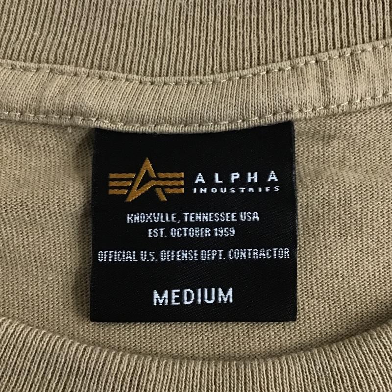 アルファインダストリー Alpha Industries Tシャツ 半袖 M 無地 マルチカラー / マルチカラー /  メンズ USED 古着 中古 10090608