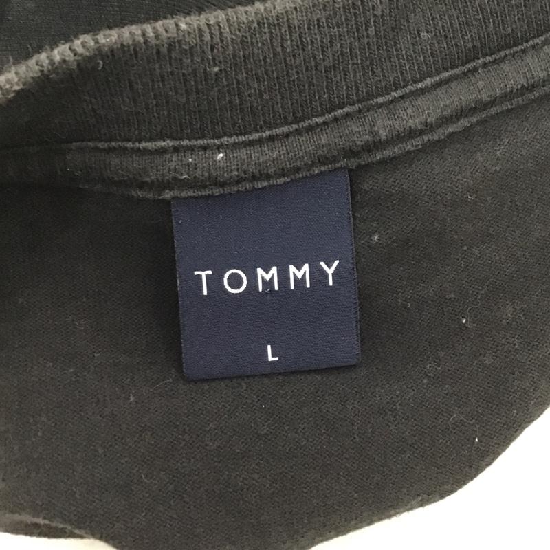 トミー TOMMY Tシャツ 半袖 21-4222902-240 Disney ミッキー L ロゴ、文字 黒 / ブラック / メンズ USED 古着 中古 10090620