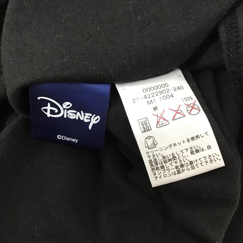 トミー TOMMY Tシャツ 半袖 21-4222902-240 Disney ミッキー L ロゴ、文字 黒 / ブラック / メンズ USED 古着 中古 10090620