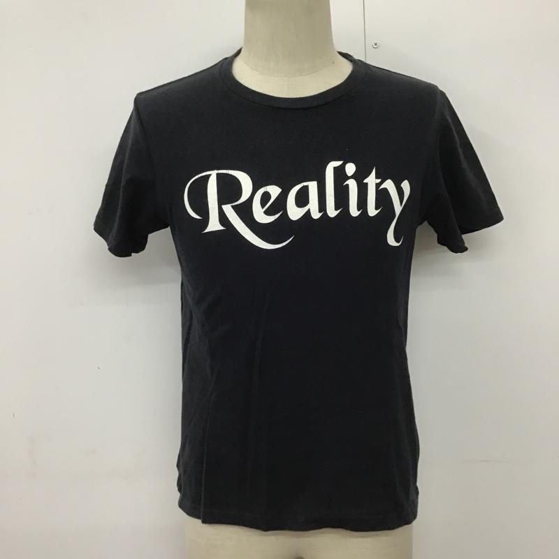 リコ RICO Tシャツ 半袖 バックプリント S ロゴ、文字 紺 / ネイビー /  メンズ USED 古着 中古 10090652