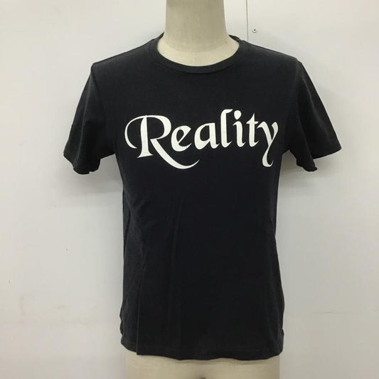 リコ RICO Tシャツ 半袖 バックプリント S ロゴ、文字 紺 / ネイビー /  メンズ USED 古着 中古 10090652