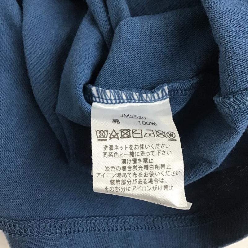 ジャックマン Jackman Tシャツ 半袖 JM5550 胸ポケット M 無地 青 / ブルー / メンズ USED 古着 中古 10090653