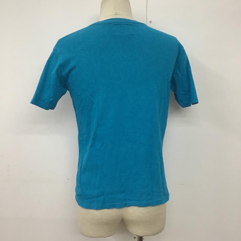 ナンバーナイン デニム NUMBER (N)INE DENIM Tシャツ 半袖 M ロゴ、文字 青 / ブルー / メンズ USED 古着 中古 10090654