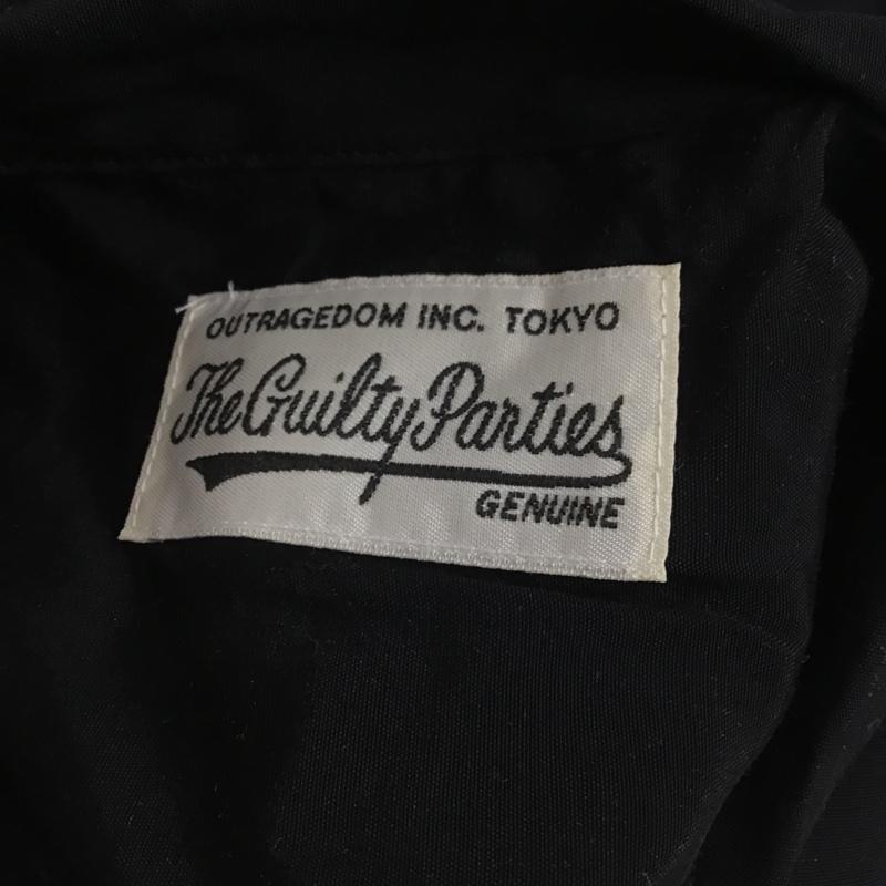 ワコマリア WACKO MARIA シャツ、ブラウス 半袖 MIGHTY CROWN SS HAWAIIAN SHIRT L  黒 / ブラック /  メンズ USED 古着 中古 10090656