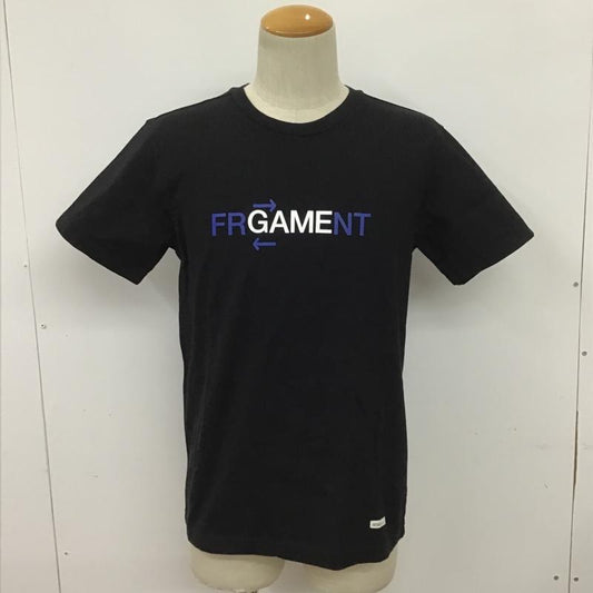 フラグメント FRAGMENT Tシャツ 半袖 SEQUEL S ロゴ、文字 黒 / ブラック /  メンズ USED 古着 中古 10090668