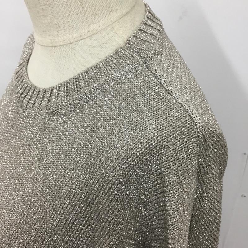 ナチュラルビューティーベーシック NATURAL BEAUTY BASIC ニット、セーター 長袖 M 無地 マルチカラー / マルチカラー / レディース USED 古着 中古 10090698