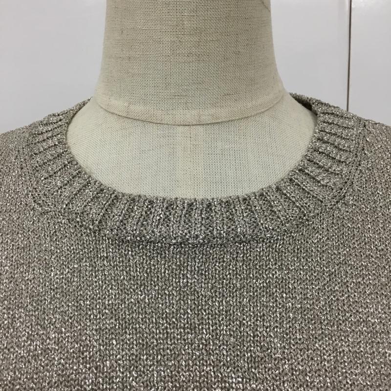 ナチュラルビューティーベーシック NATURAL BEAUTY BASIC ニット、セーター 長袖 M 無地 マルチカラー / マルチカラー / レディース USED 古着 中古 10090698