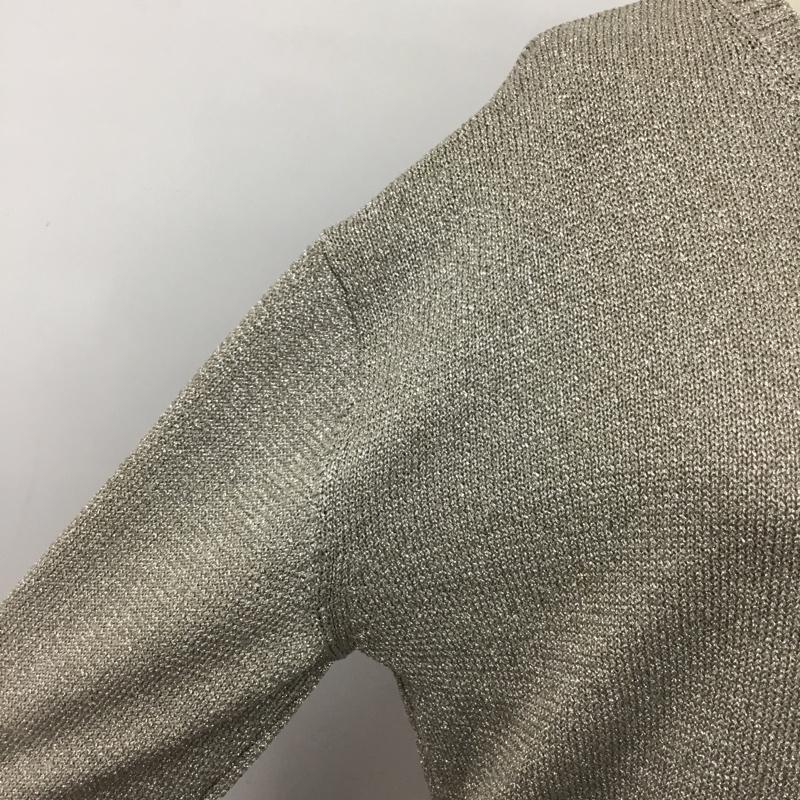 ナチュラルビューティーベーシック NATURAL BEAUTY BASIC ニット、セーター 長袖 M 無地 マルチカラー / マルチカラー / レディース USED 古着 中古 10090698