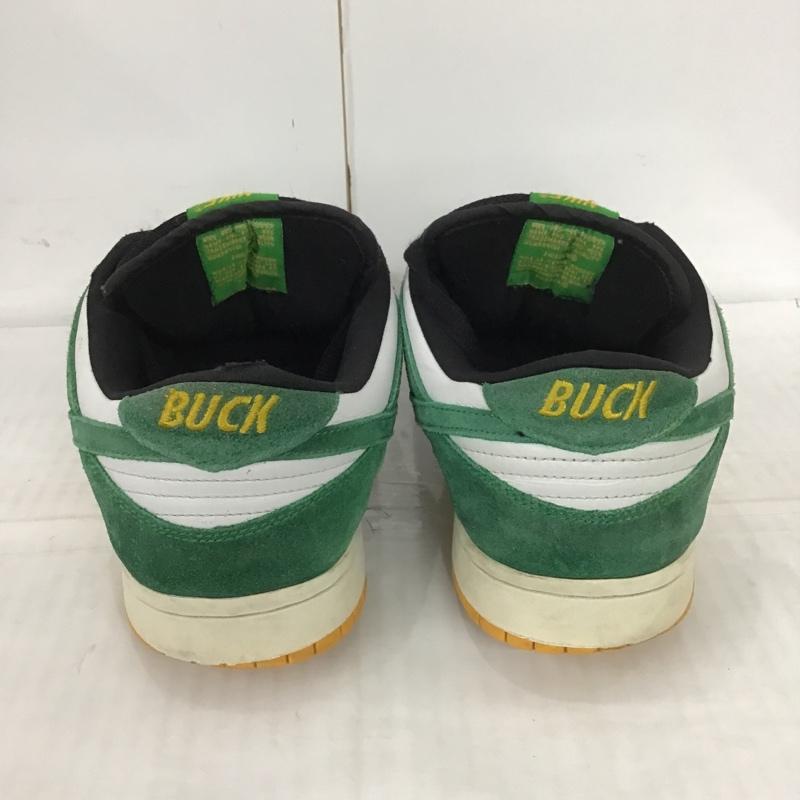 ナイキ NIKE スニーカー スニーカー 031012 LN2 DUNK LOW 29cm 29.0cm ロゴ、文字 白 / ホワイト / X 緑 / グリーン / X 黄 / イエロー / メンズ USED 古着 中古 10090710