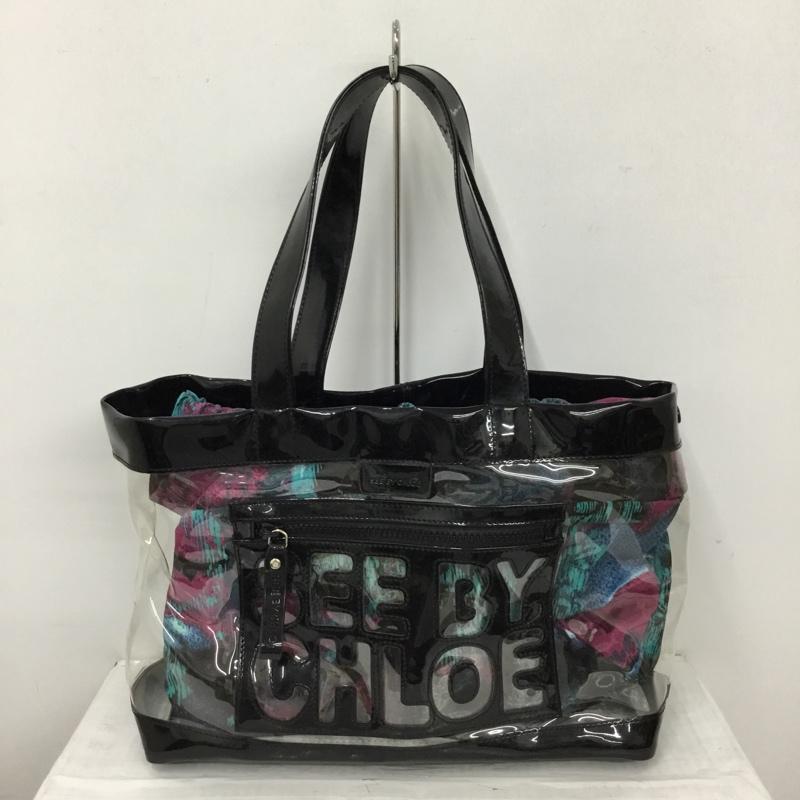 シーバイクロエ SEE BY CHLOE トートバッグ トートバッグ エナメルバック 無地 X 総柄 マルチカラー / マルチカラー / レディース USED 古着 中古 10090739