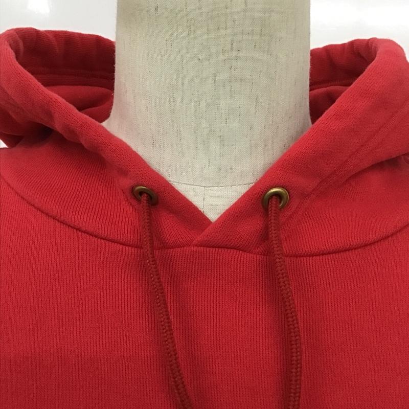 ダブルタップス WTAPS パーカー 長袖 201ATDT-CSM18 DAWN DESIGN HOODED 1 ロゴ、文字 赤 / レッド / メンズ USED 古着 中古 10090741
