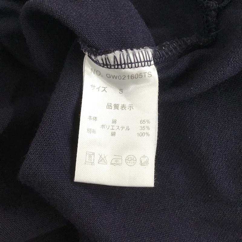 グローバルワーク GLOBAL WORK ポロシャツ 半袖 GW021605TS ボタンダウン S 無地 紺 / ネイビー / メンズ USED 古着 中古 10090767