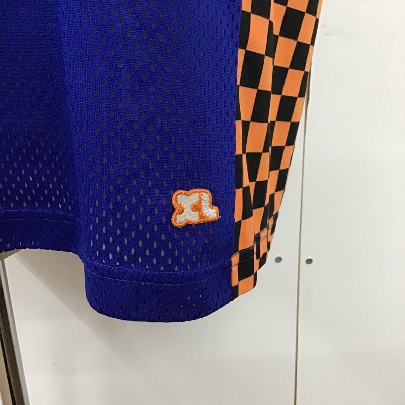 エクストララージ XLARGE タンクトップ タンクトップ 01161311 メッシュ XL チェック 青 / ブルー / X 黒 / ブラック / X 橙 / オレンジ / メンズ USED 古着 中古 10090768