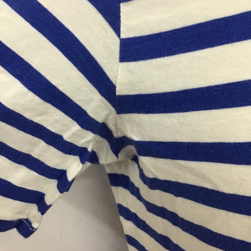 アーバンリサーチ URBAN RESEARCH Tシャツ 半袖 WMB-72086CM 40 ボーダー柄 白 / ホワイト / X 青 / ブルー / X 赤 / レッド /  メンズ USED 古着 中古 10090769