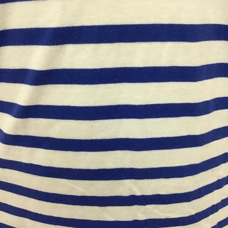 アーバンリサーチ URBAN RESEARCH Tシャツ 半袖 WMB-72086CM 40 ボーダー柄 白 / ホワイト / X 青 / ブルー / X 赤 / レッド /  メンズ USED 古着 中古 10090769