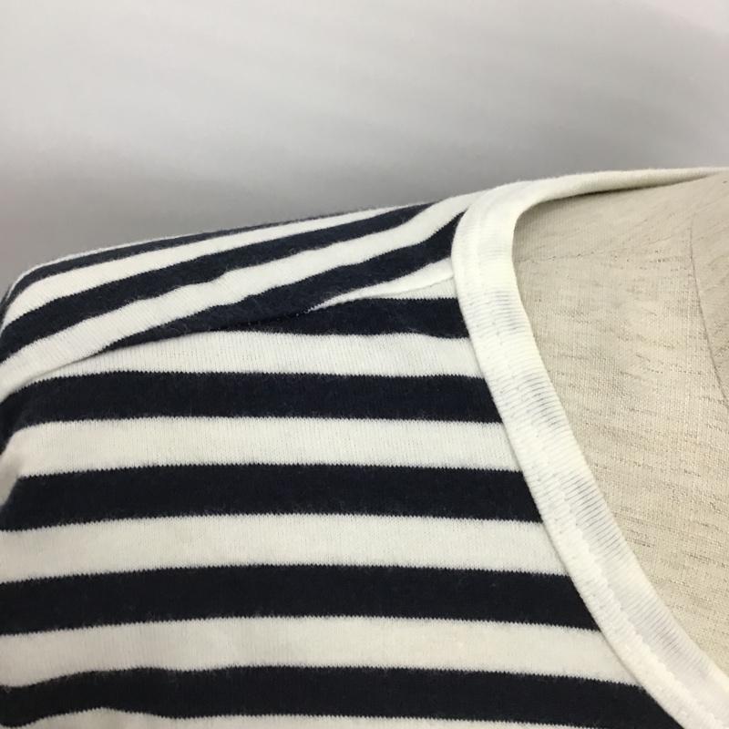 エフシーレアルブリストル F.C.Real Bristol Tシャツ 半袖 FCRB-145007 ロゴ L ボーダー柄 白 / ホワイト / X 紺 / ネイビー / X 赤 / レッド /  メンズ USED 古着 中古 10090772