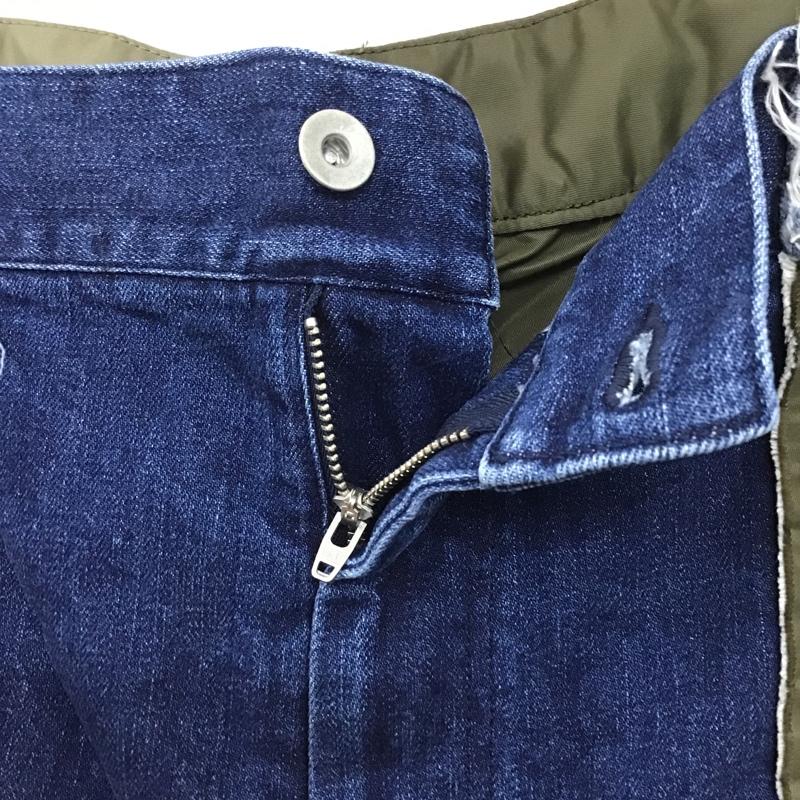 アルコン ARCHON パンツ ワークパンツ、ペインターパンツ 8020-21300 M 無地 インディゴ / インディゴ / X カーキ / カーキ / メンズ USED 古着 中古 10090789